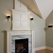 Fireplace & Ceiling detail -vert (7110)